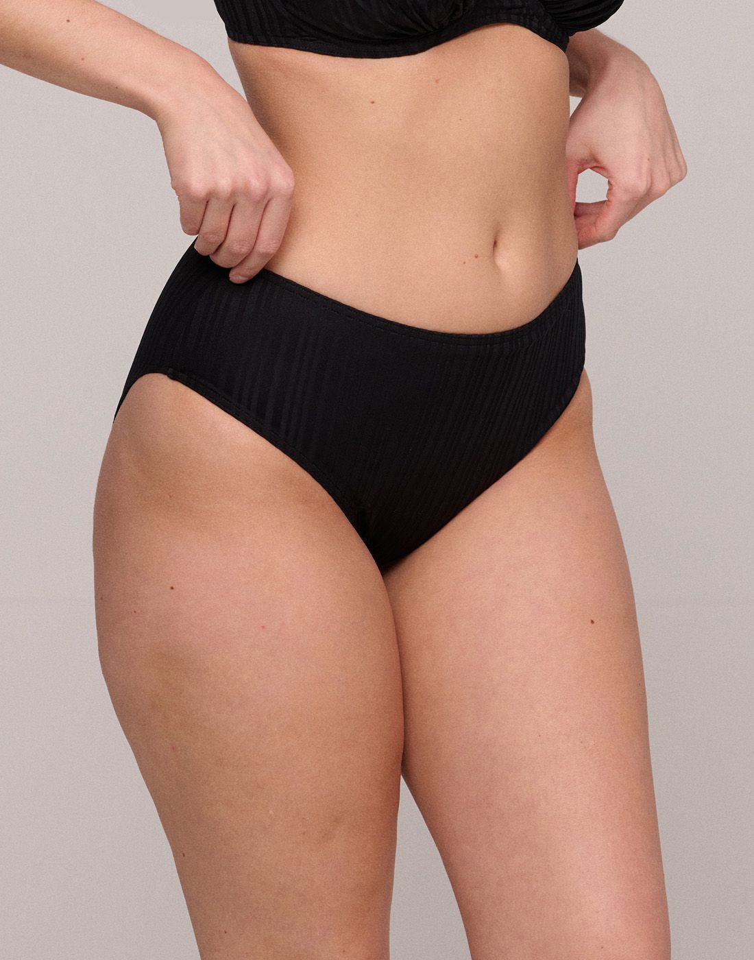 prima donna swim kiruna high waist bikinitruse svart4 prima donna swim kiruna høy bikinitruse svart