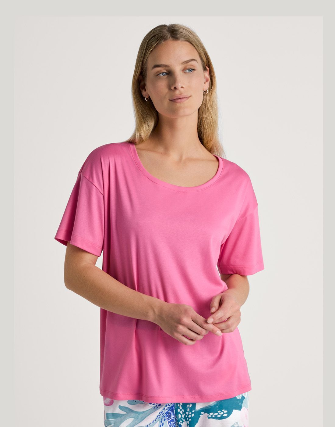 calida t-skjorte rosa pysj