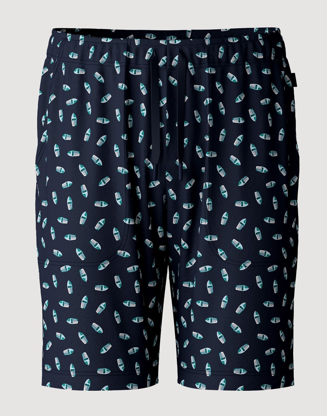 calida herre shorts blå mønster