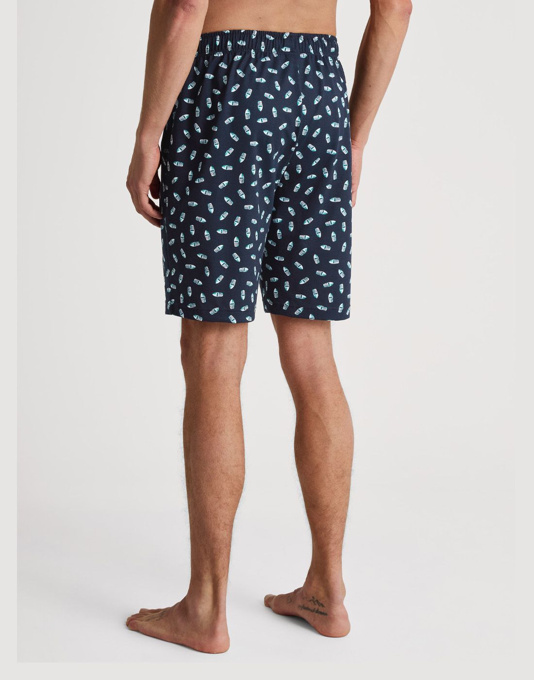 calida herre shorts blå mønster