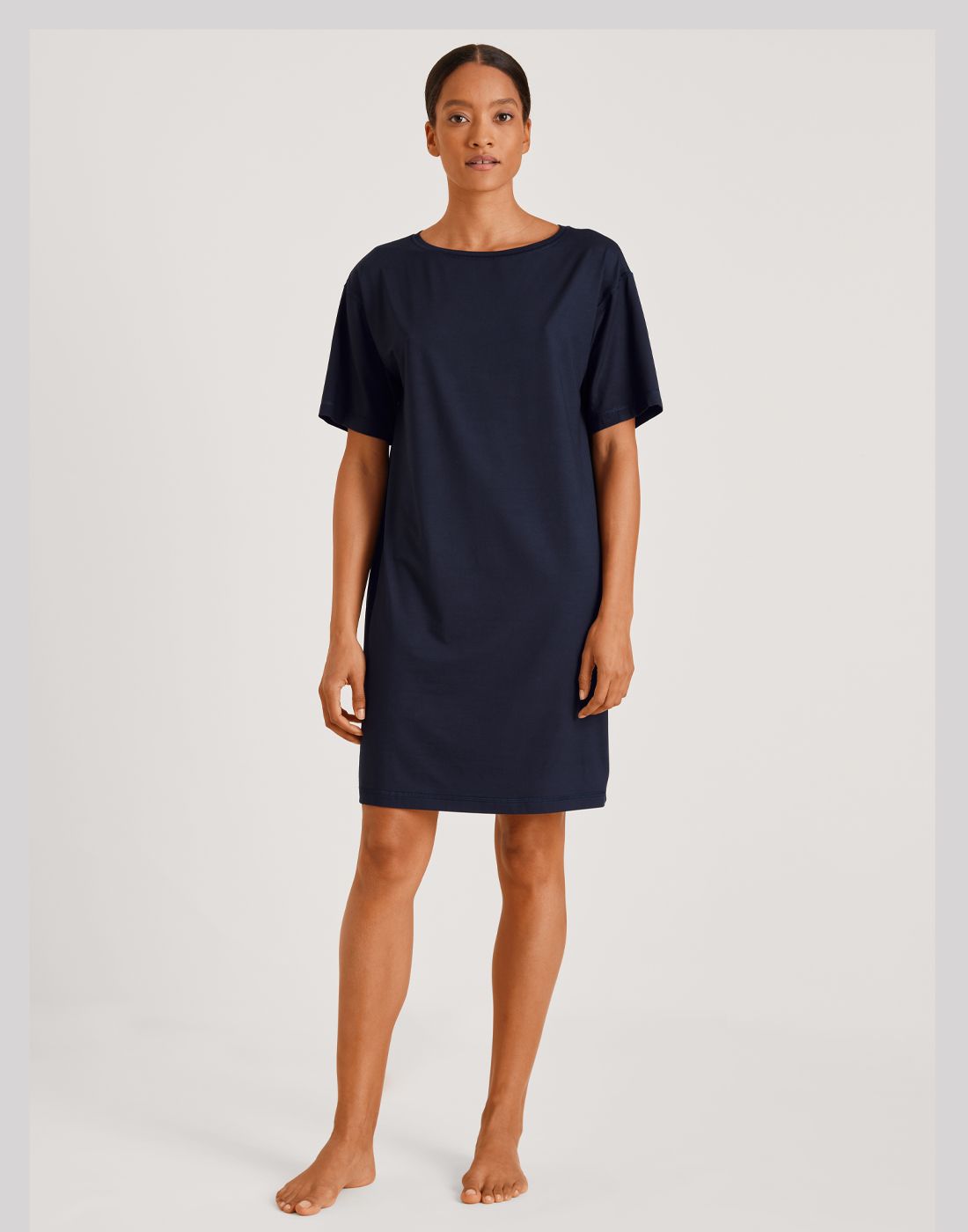 calida nattkjole mørk blå dame
