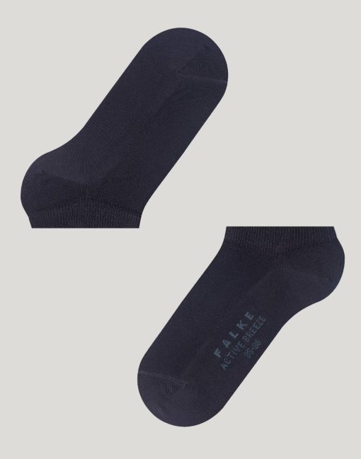 falke active breeze ankelsokk dark navy