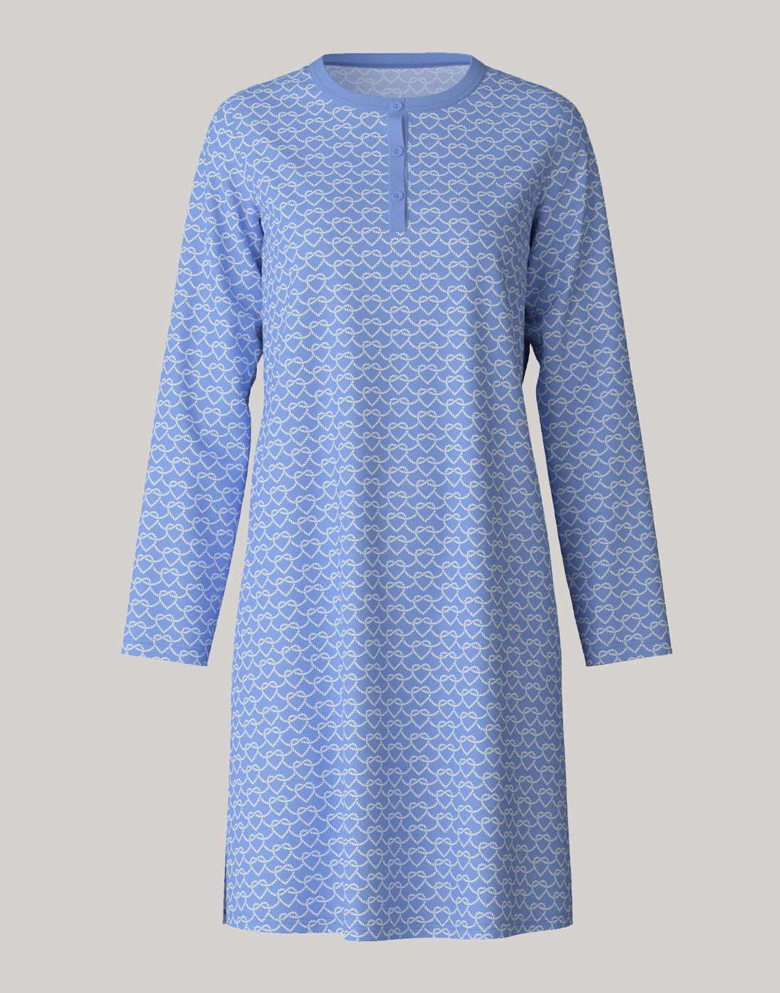 calida nattkjole hydrengea blå