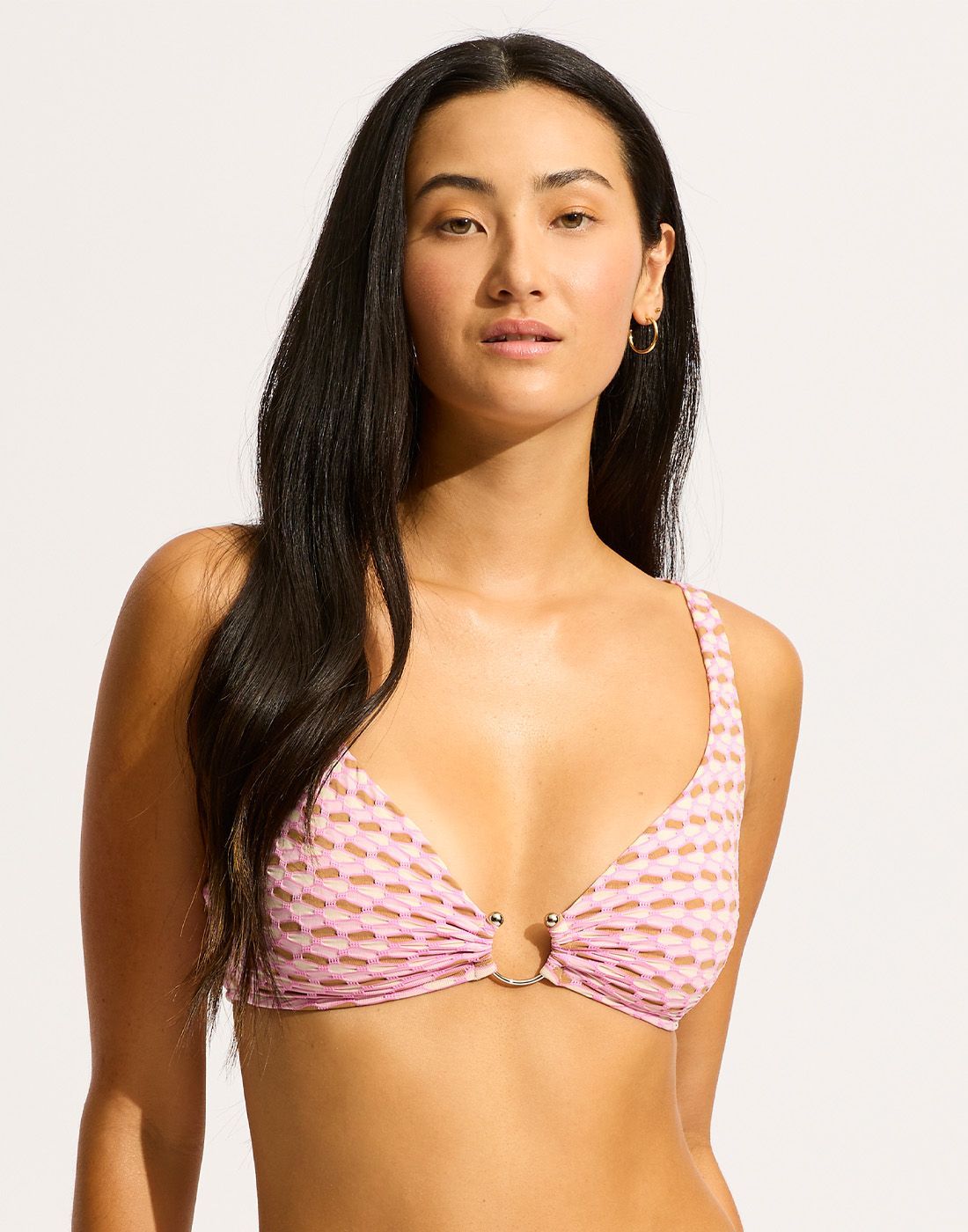 Seafolly Mala 31467-230 overdel Blossom front Seafolly mala 31467-230 bikinioverdel blossom