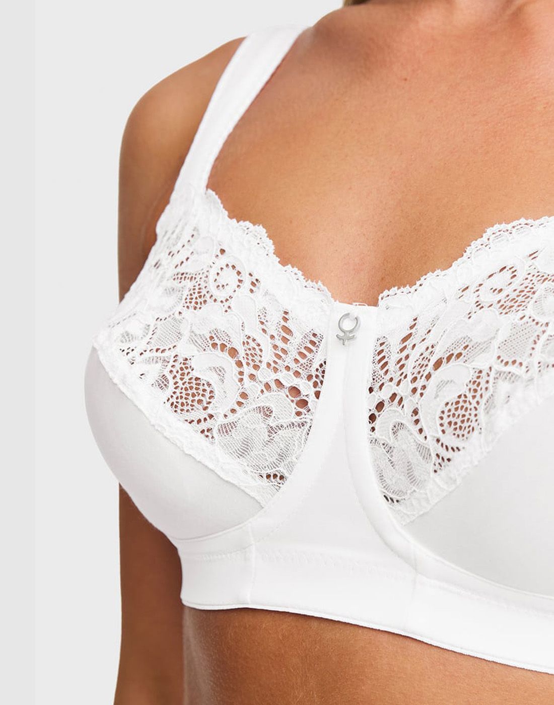 abecita swegmark support spileløs uvattert bh hvit