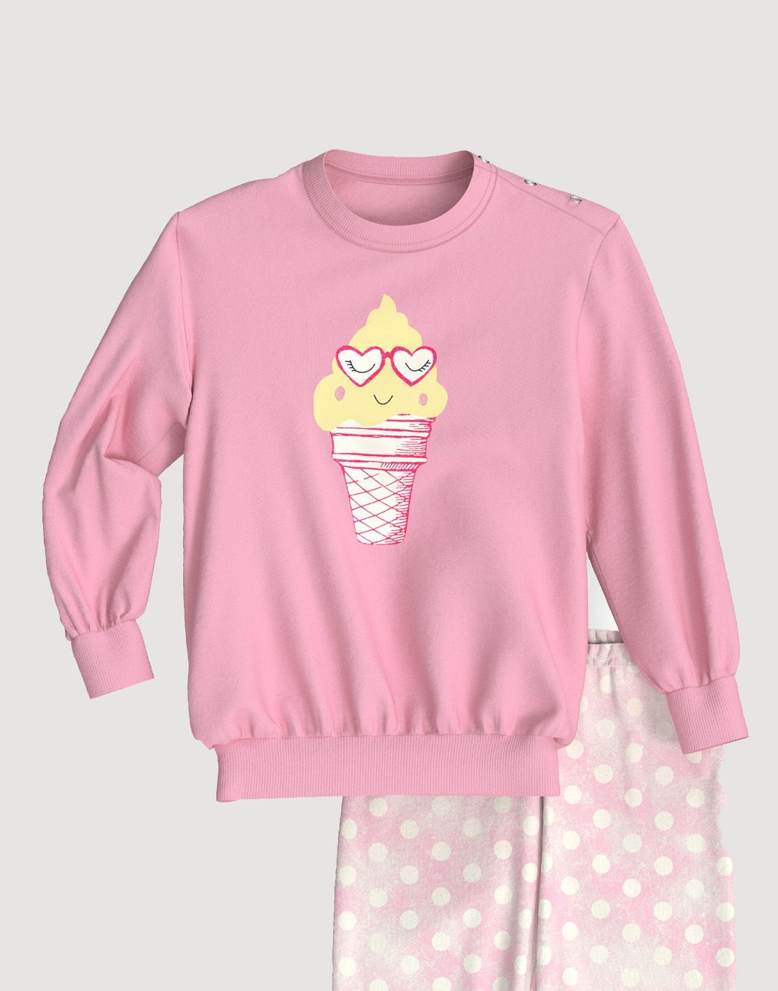 calida barn pysjamas is rosa bomull1 calida barn økologisk bomull pysjamas rosa