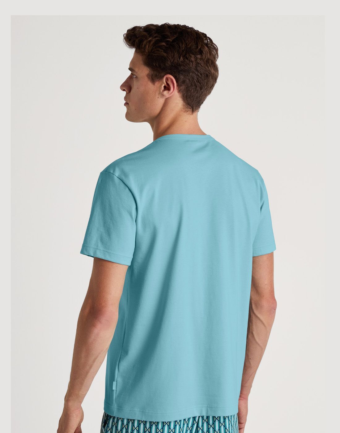 calida herre t-skjorte blå turkis