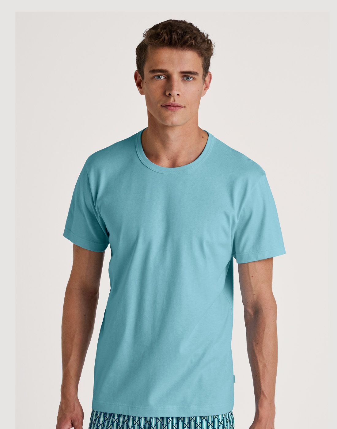 calida herre t-skjorte blå turkis