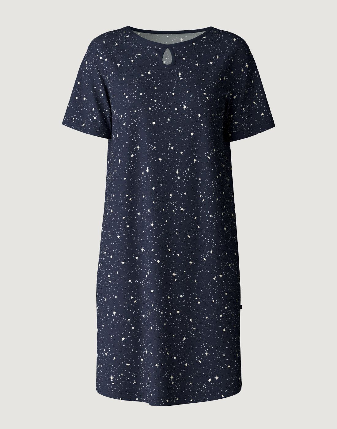 calida nattkjole sweet dreams peacoat blue1 calida sweet dreams nattkjole peacoat blue