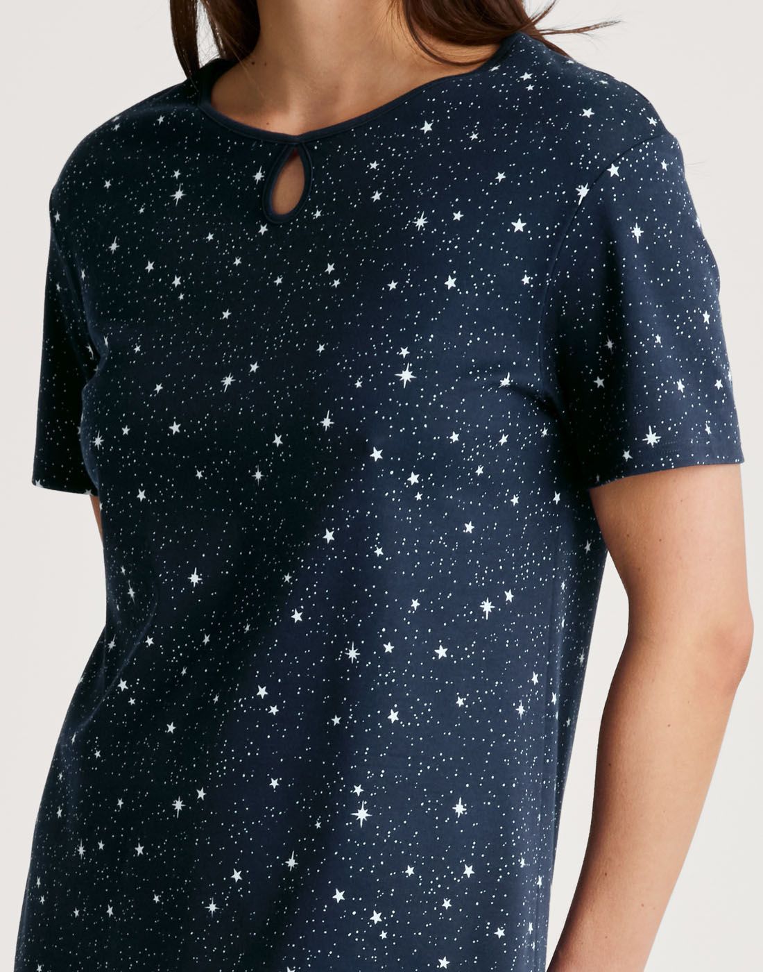 calida nattkjole sweet dreams peacoat blue3 calida sweet dreams nattkjole peacoat blue