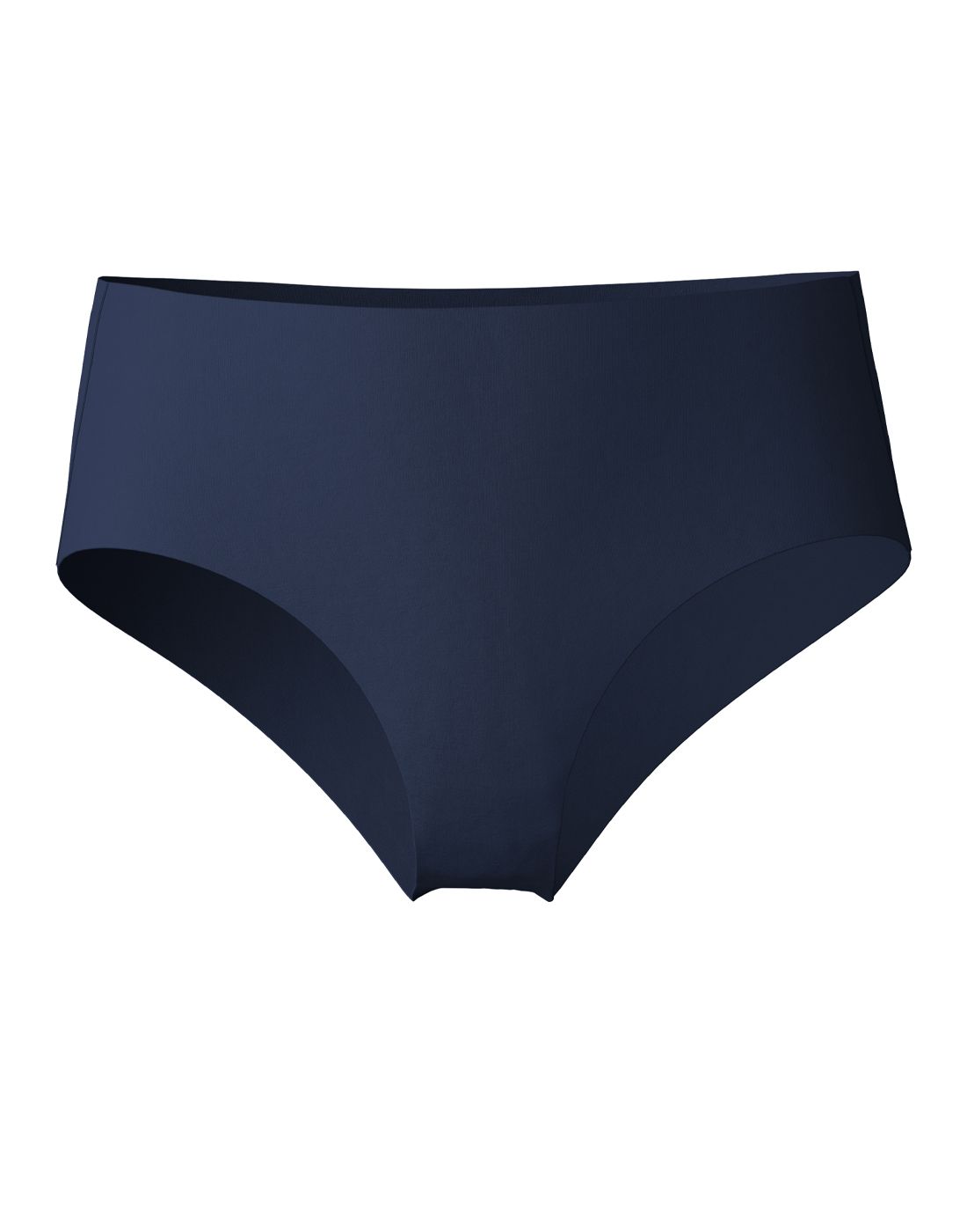 calida natural skin høy truse peacoat blue blå1 calida natural skin high waist truse mørkeblå