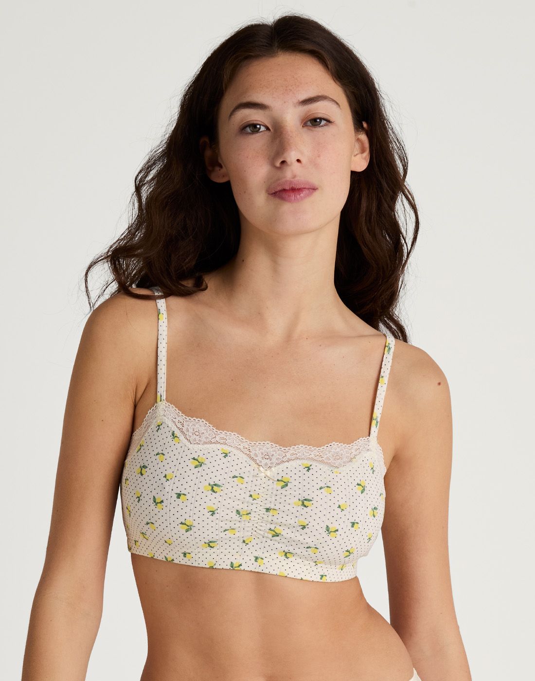 calida toujours print bh bralette charm cream