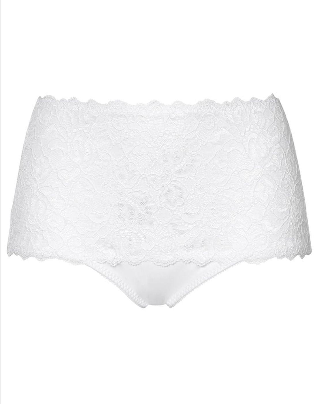 swegmark high waist truse support hold-in hvit