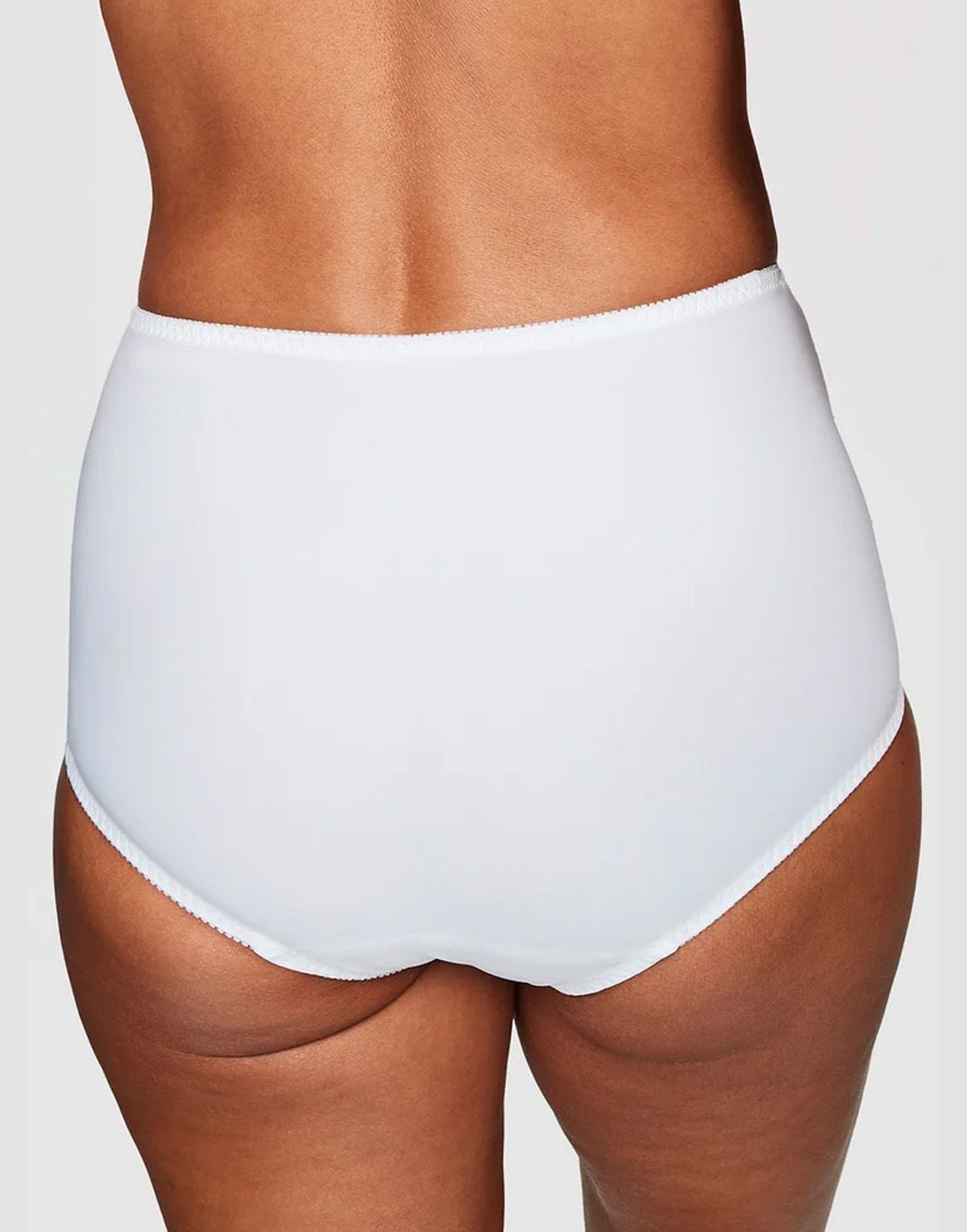 swegmark high waist truse support hold-in hvit