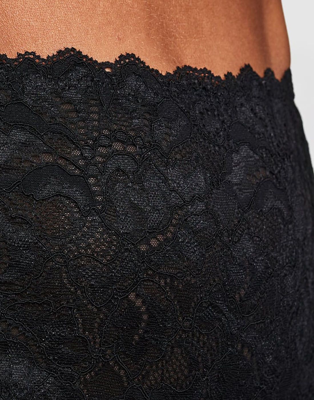 swegmark high waist truse support hold-in svart