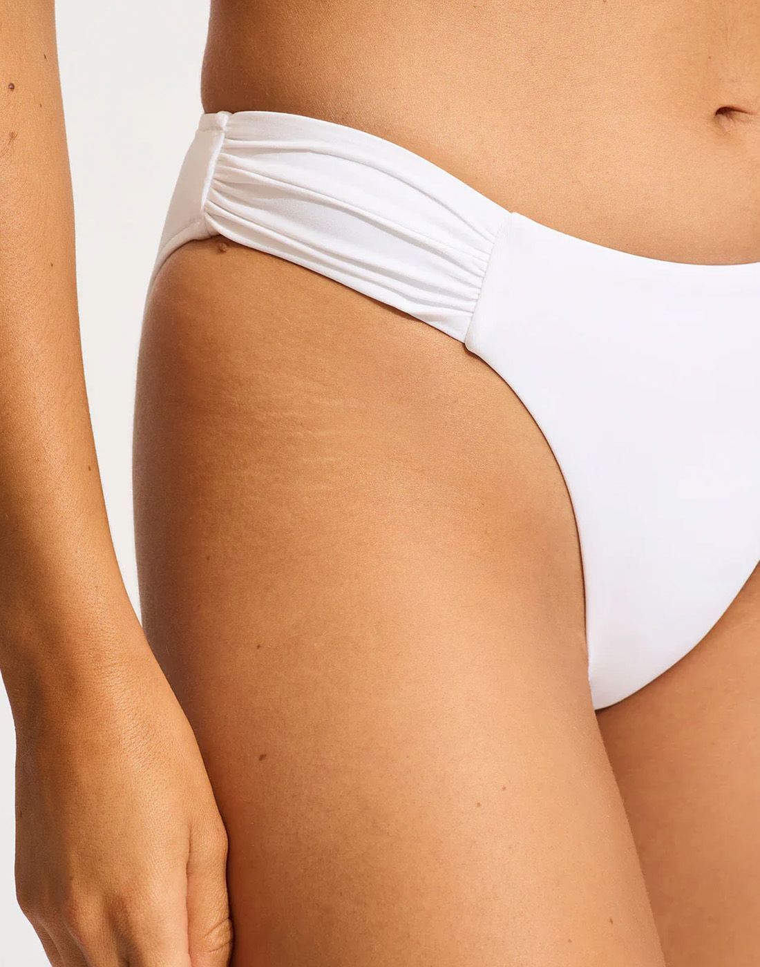 Seafolly collective 40726-942 white underdel detail