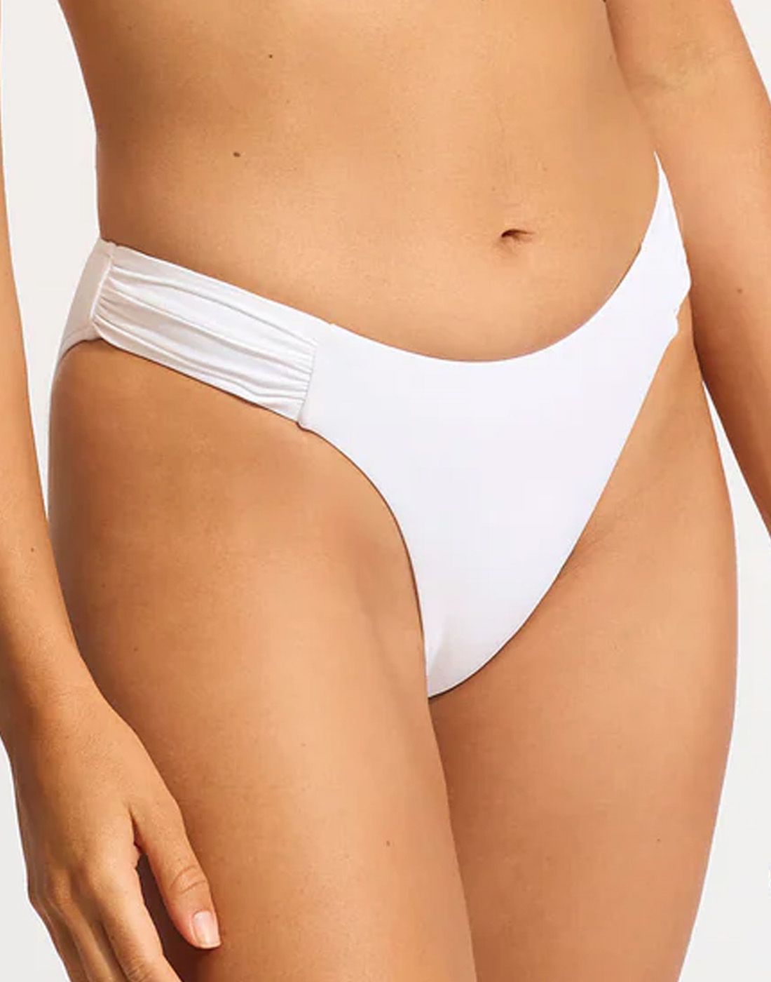 Seafolly collective 40726-942 white underdel side