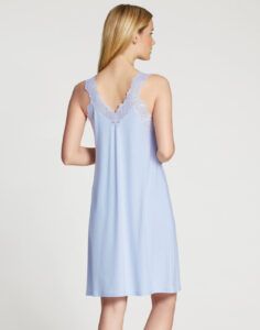 calida elegant dreams nattkjole blonder harmony blue lyseblå