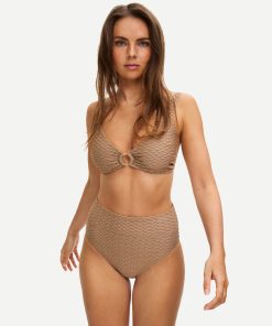 paula mermaid bikinisett driftwood brun