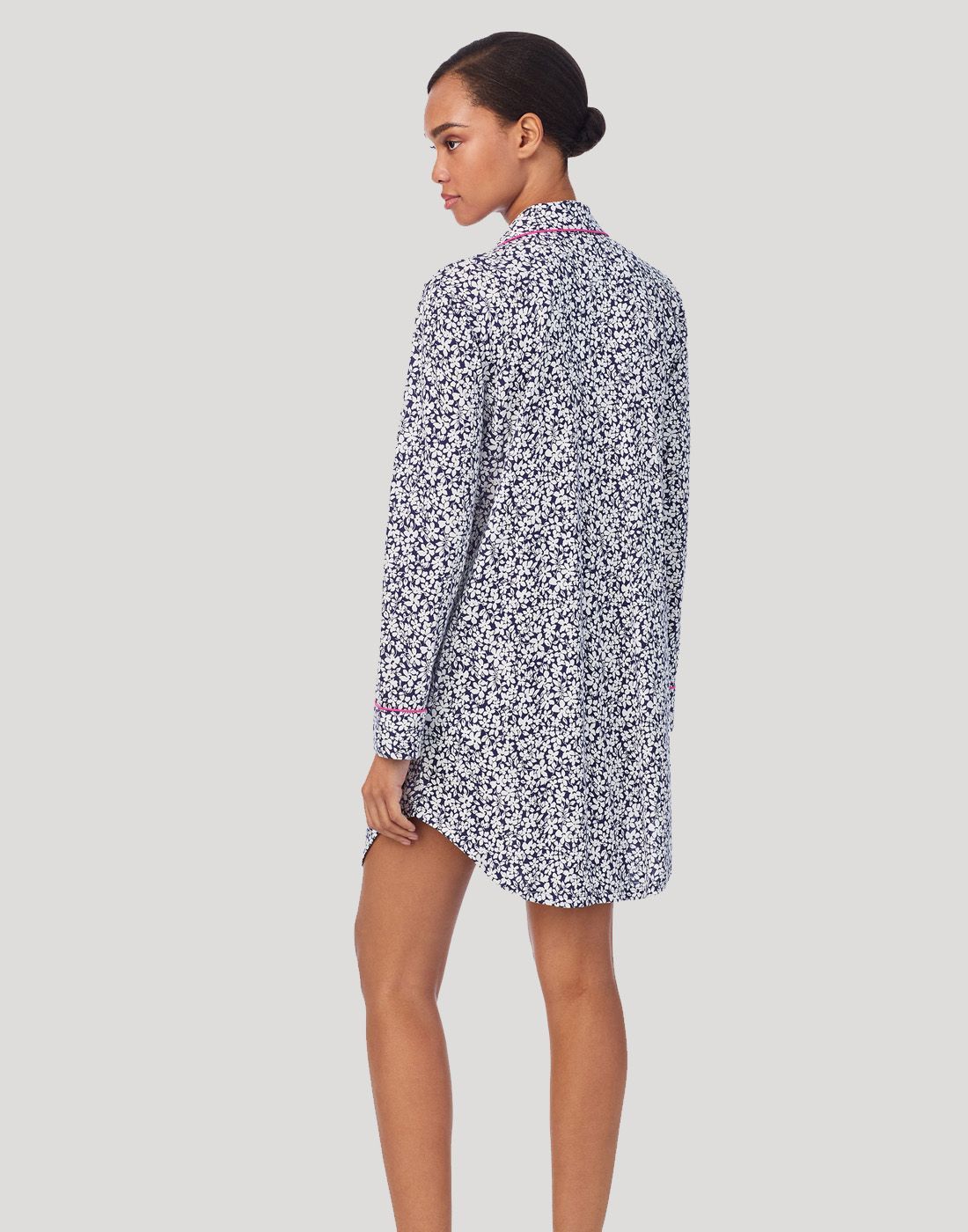 ralph lauren nattskjorte navy floral