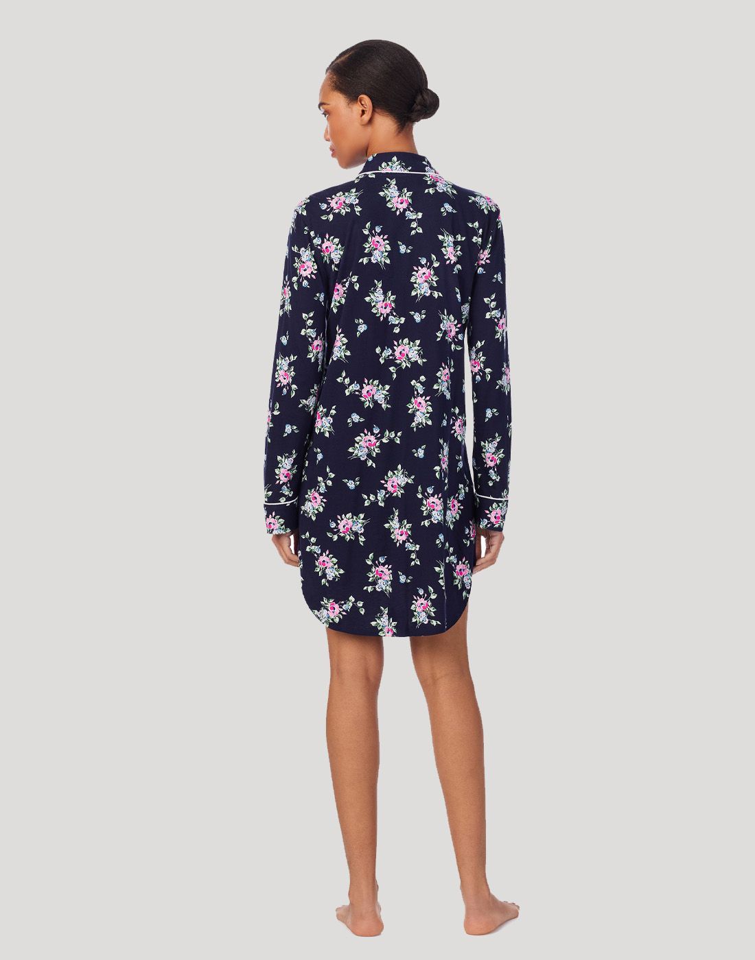 ralph lauren nattskjorte navy print