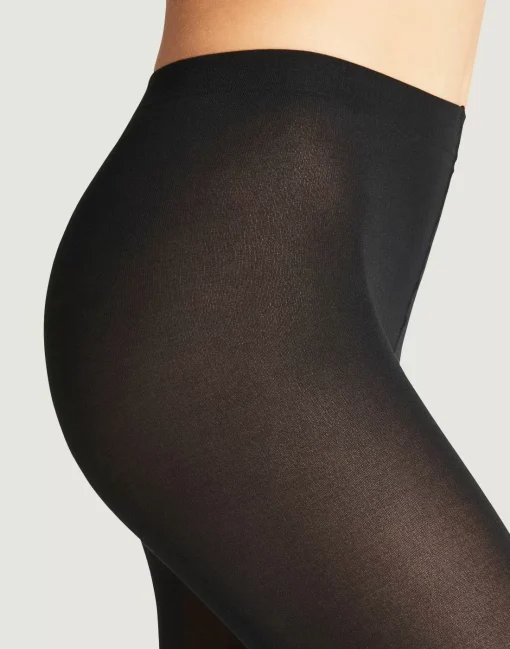 falke cotton touch strømpebukse svart