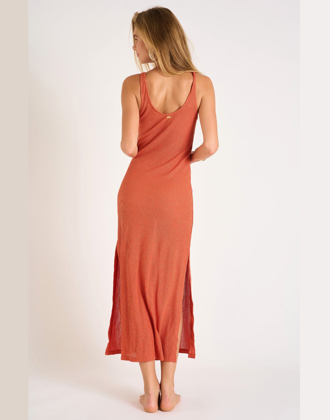 banana moon strandkjole amiva oransje kobber