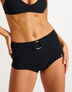banana moon bikinitruse shorts hipster svart fima