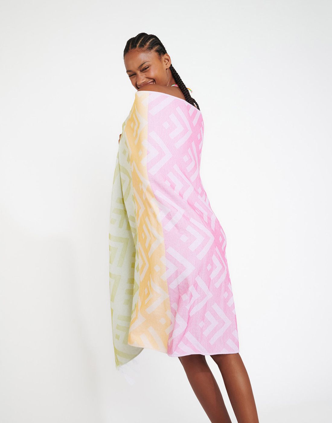 banana moon håndkle håndkle banana moon rosa grønn