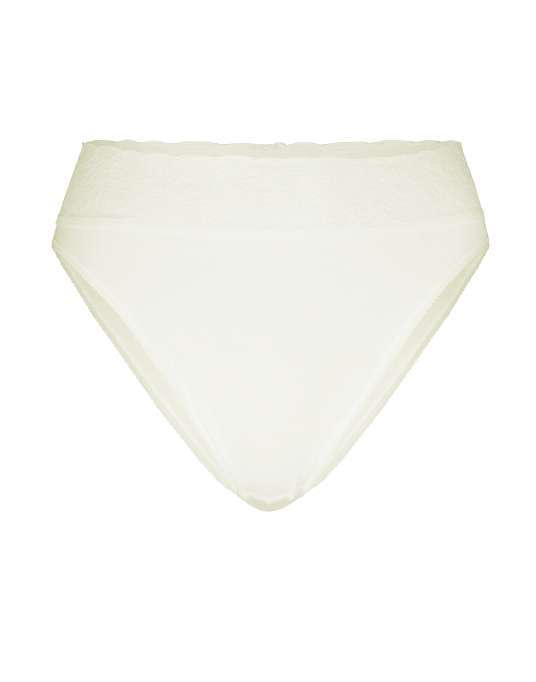 calida lycraspize truse blonde cream hvit