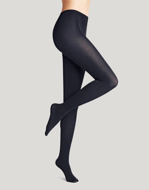 falke cotton touch strømpebukse dark navy