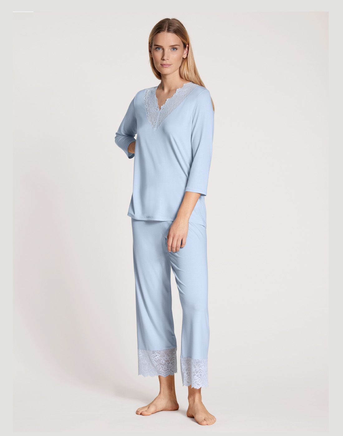 calida elegant dreams pysjamas harmony blue