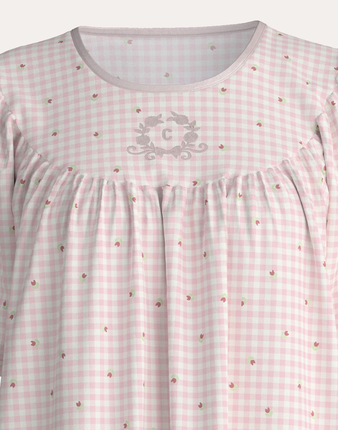 calida soft cotton nattkjole mauve rose