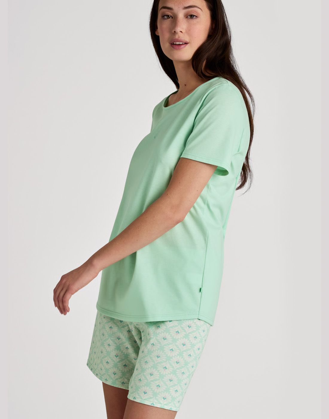 Calida pysjamas 46254 603-soft green side