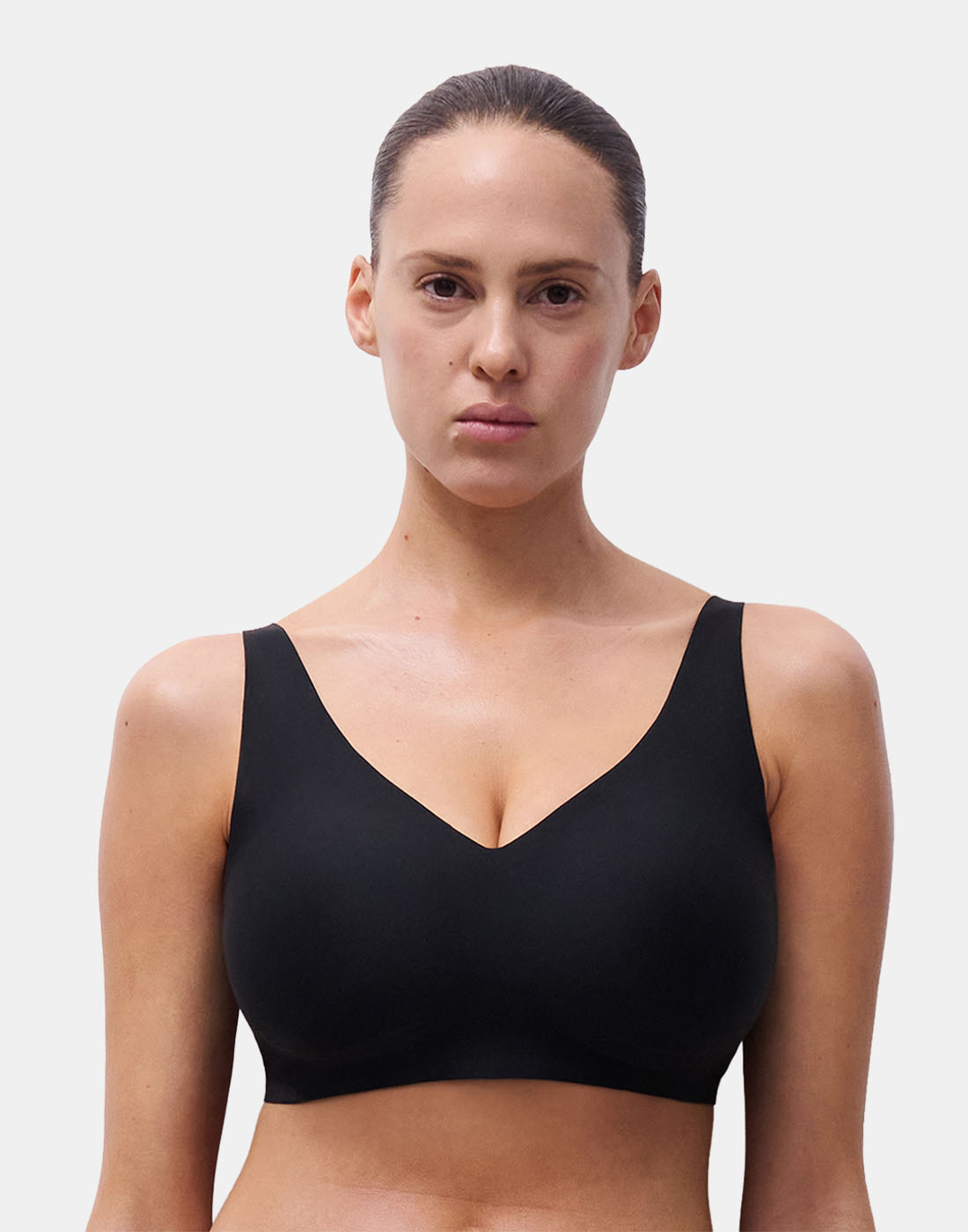 Chantelle soft stretch power plunge bh balck