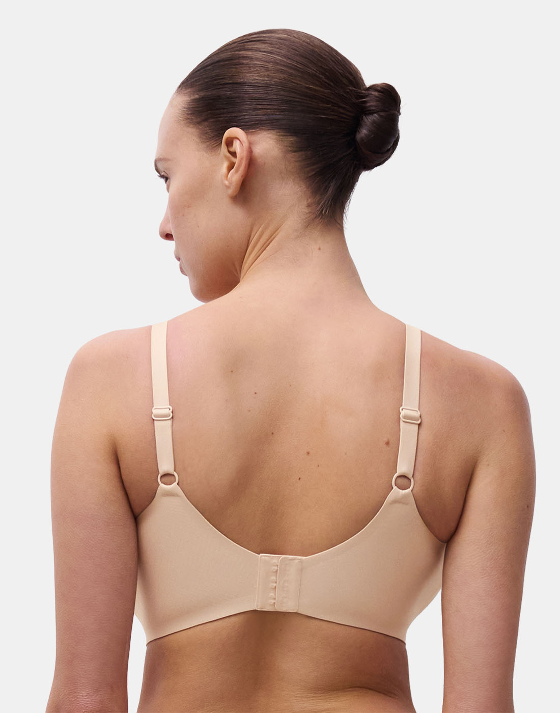 Chantelle soft stretch power plunge bh golden beige
