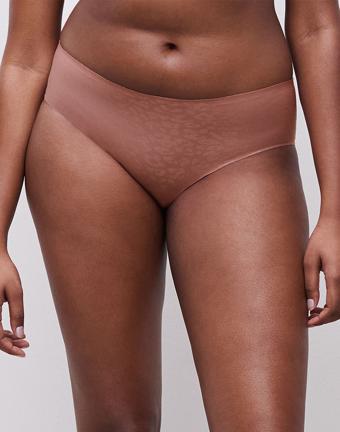 Chantelle soft stretch truse pink leo shimmer