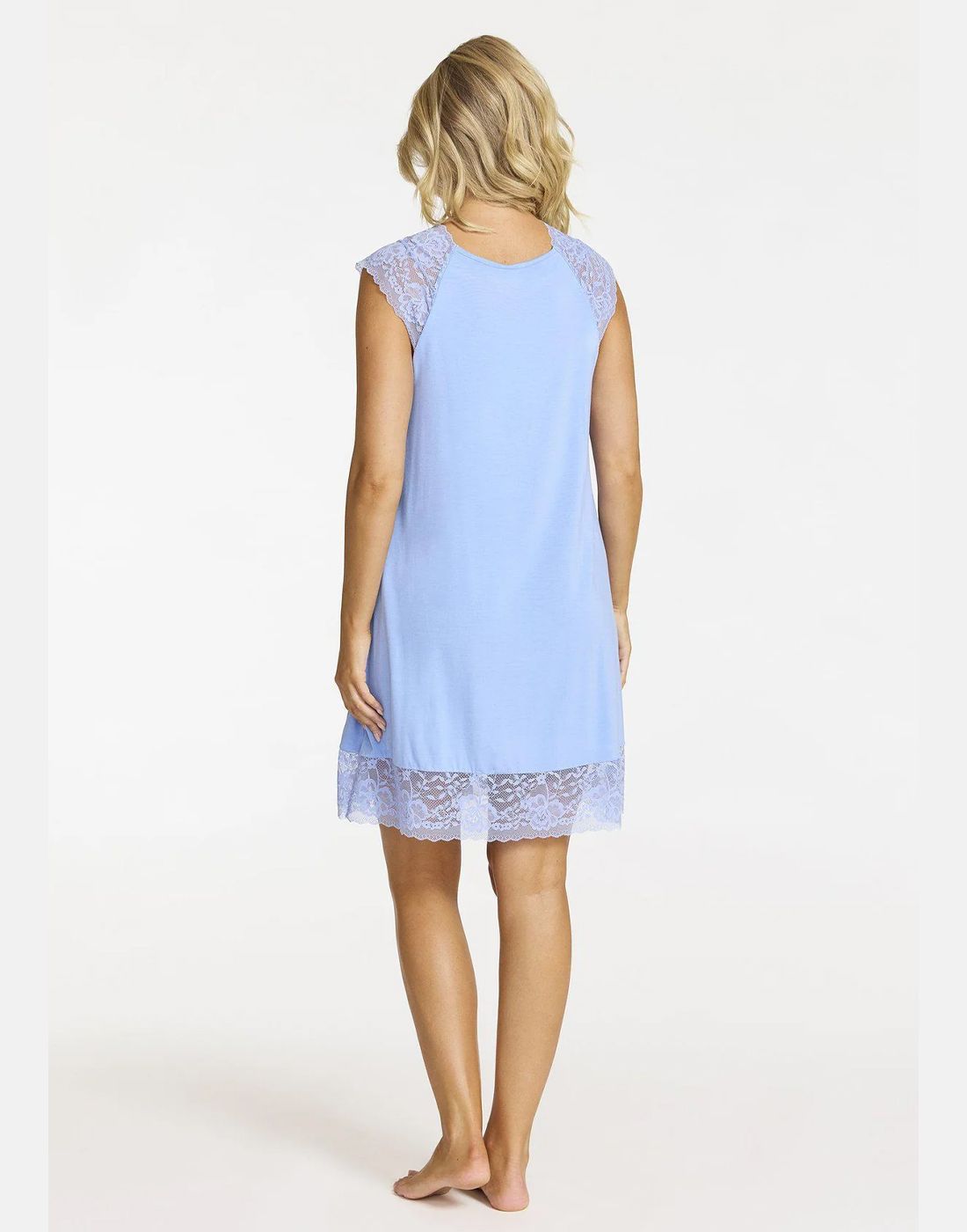 Damella 62808 287blue nattkjole back