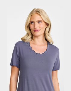 Damella nattkjole josefine blueberry