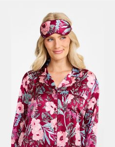 Damella pyjamas wine red