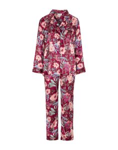Damella pyjamas wine red