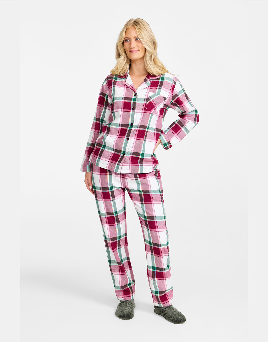 Damella pyjamas wine/ivory