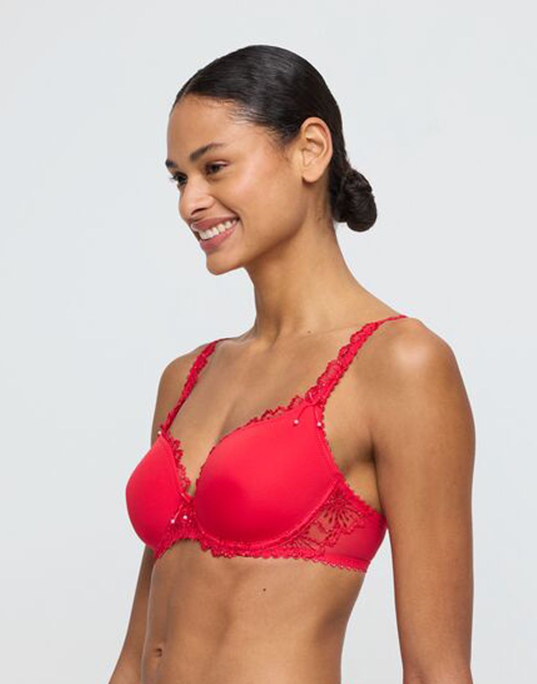 Marie jo jane true red 101336 bh side