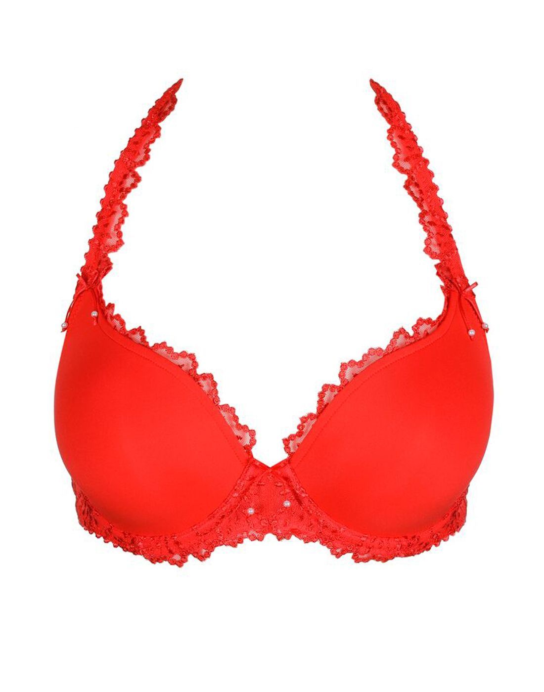 Marie jo jane true red 101336 halter bh packshot