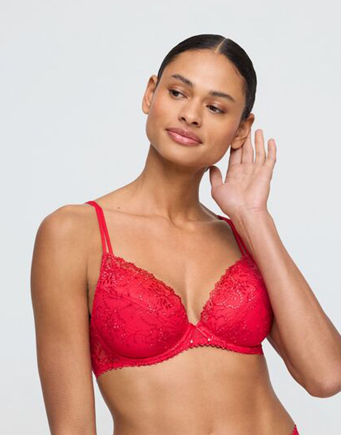 Marie jo jane true red 101337 bh front Marie jo jane true red 101337 push up bh