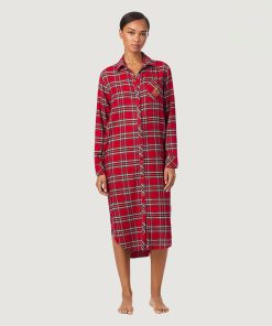 Polo ralph lauren nattskjorte red plaid