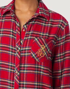 Polo ralph lauren nattskjorte red plaid