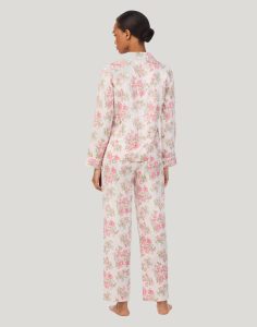 N92441 ralph lauren pysjamas rosa blå mønster