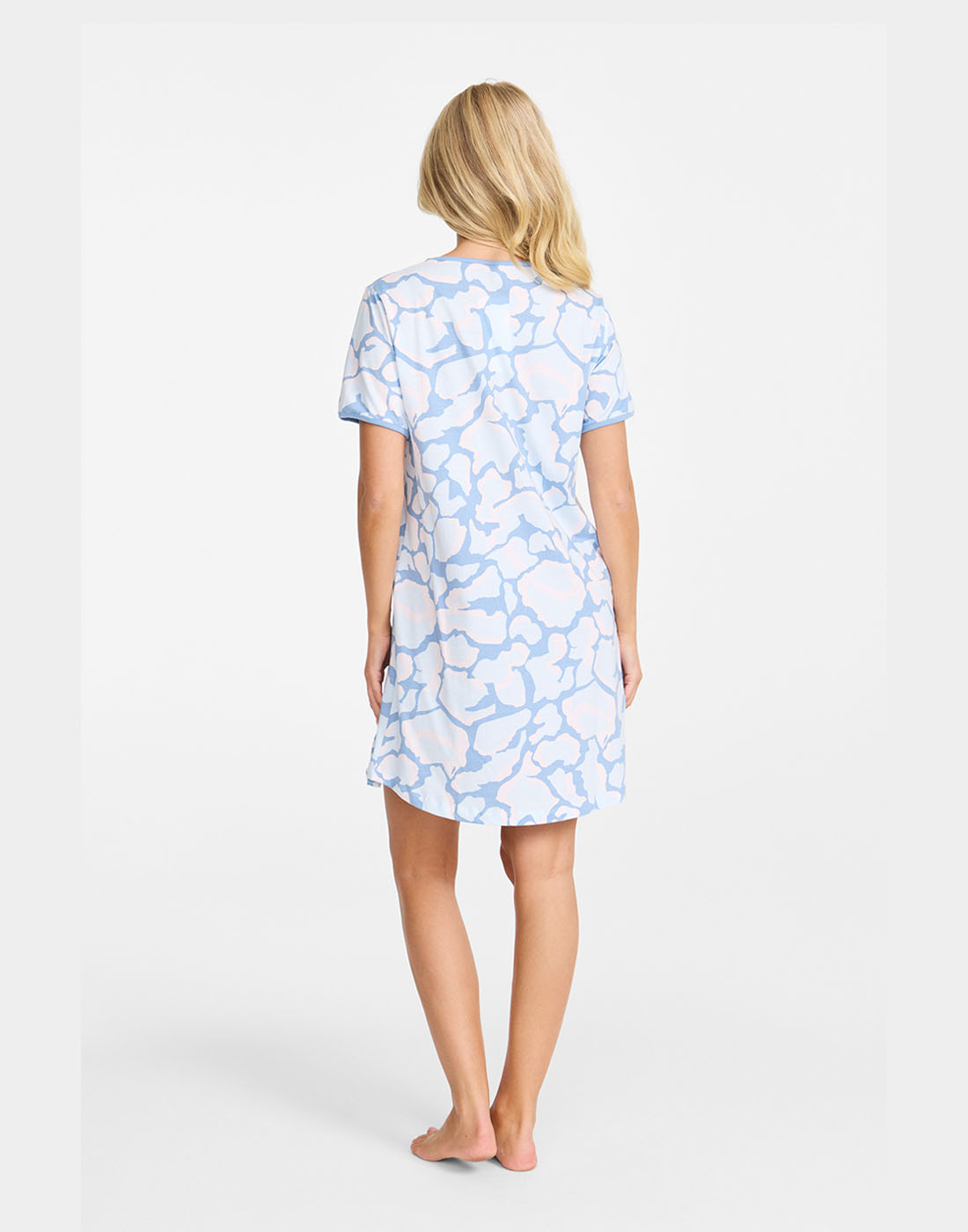 damella nattkjole light blue