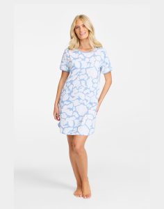 damella nattkjole light blue